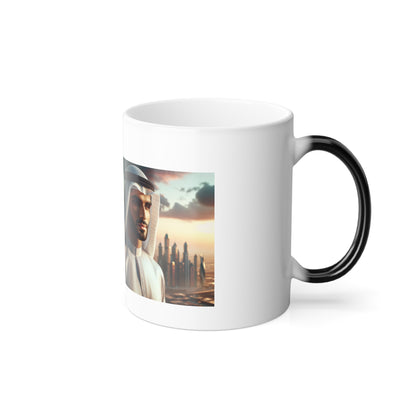 Color Morphing Mug with Inspirational Dubai Design - 11oz